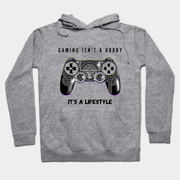 Gaming = lifestyle Hoodie by Prettielilpixie